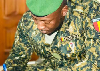 Amara Camara satisfait du bilan de Doumbouya : « Les Guinéens voient et savent ce qui s&rsquo;est passé en Guinée en si peu de temps »