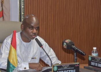 Diouhé Bah annonce une performance de 89% de son ministère : « On est en train de construire des structures de santé un peu partout… »