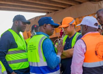 Le pont Paul Kagame de Kagbelen dégradé : « ça risque vraiment de l&rsquo;abîmer », prévient le ministre Laye Sékou