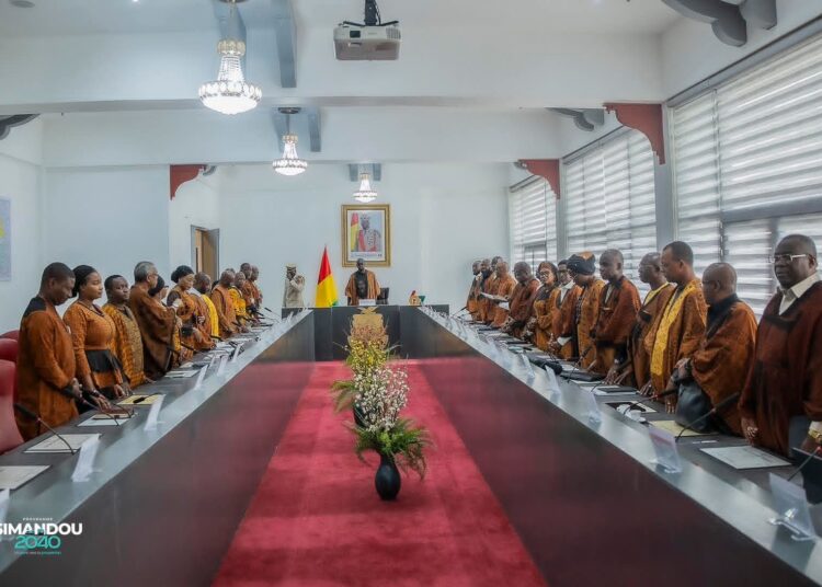 Mamadi Doumbouya assure que la démission du gouvernement permet de « marquer un nouveau départ » dans sa gouvernance