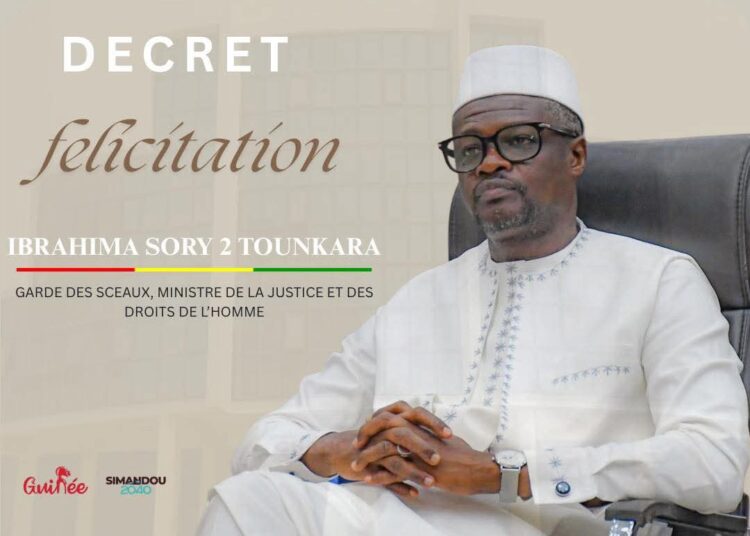 Ibrahima Sory II Tounkara, Garde des Sceaux : « La justice est un secteur clé dans le développement d’un pays »