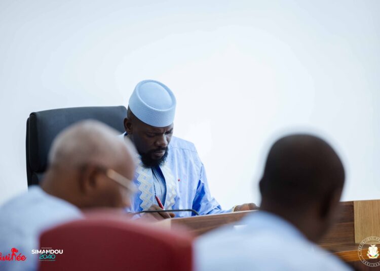 Le président Doumbouya veut de la « la rigueur dans la gestion publique »