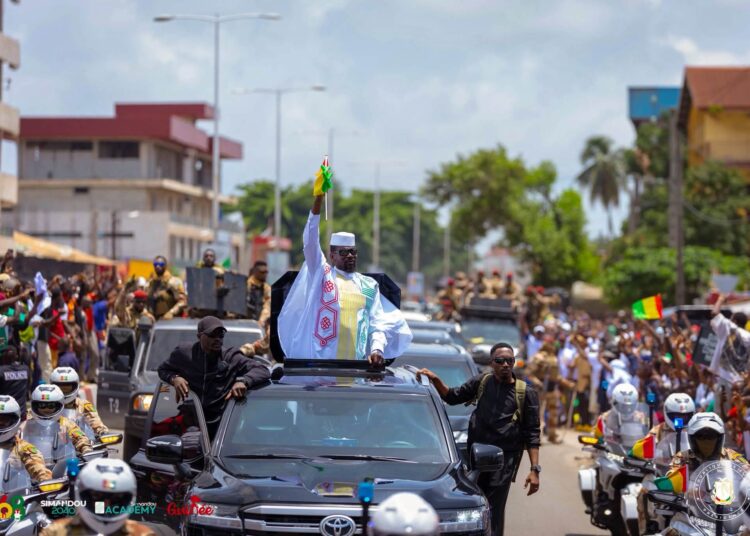 Mamadi Doumbouya après son retour : « Conakry m’a offert l’une des plus belles émotions de ma vie… »